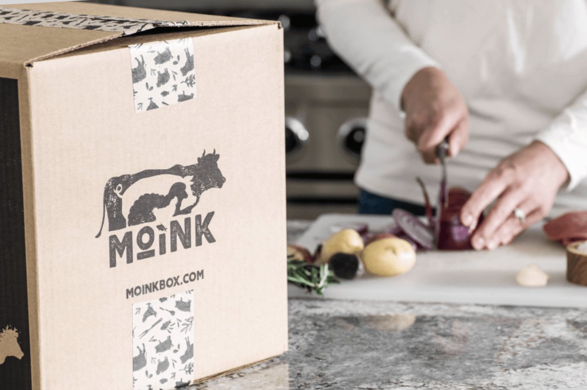 Moink: Ethical Meat Subscription brand identity by Well Refined Studio